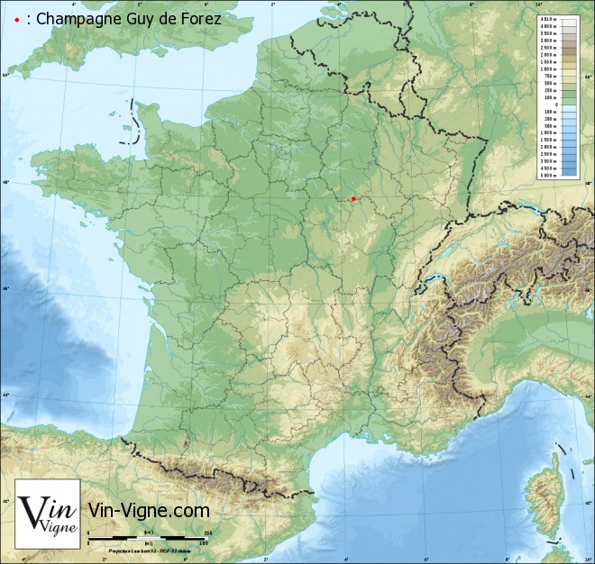 carte Champagne Guy de Forez